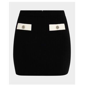 Alice + Olivia Kipp Knit Mini Skirt Medium